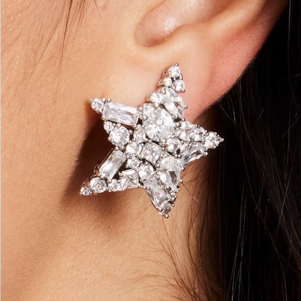 Kate Spade Star Cubic Zirconia Earrings